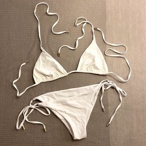 Monday Swimwear Ivory Set M/P
